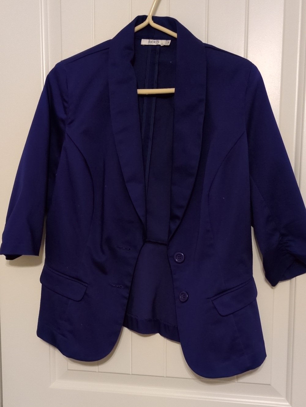 Ricki's Cobalt Blue Shawl-Collar Blazer